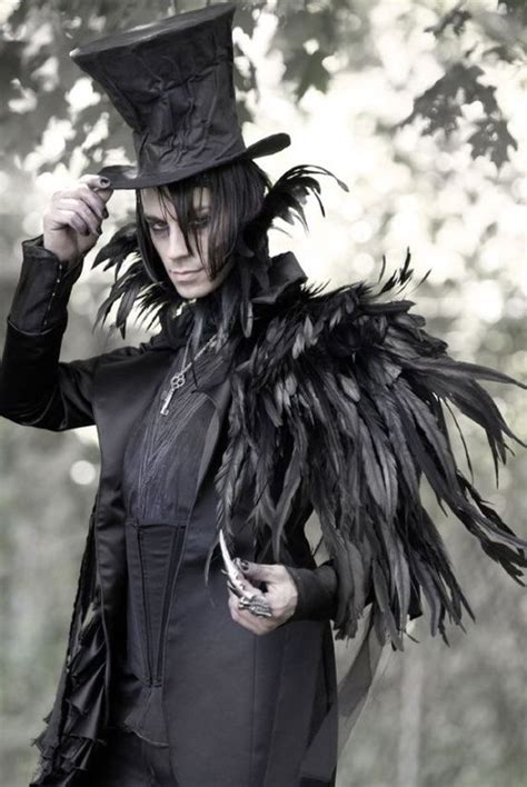 mens raven costume